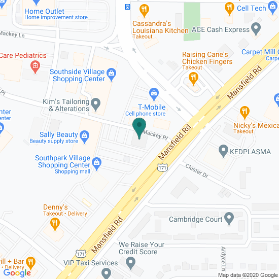 Map of Mansfield Rd - Shreveport, LA